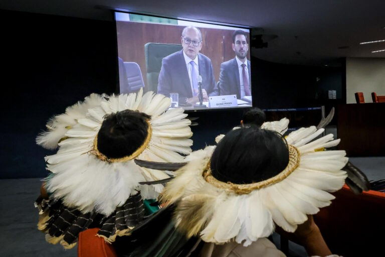 Para substituir Marco Temporal, Gilmar Mendes propõe mineração em terras indígenas até contra vontade dos povos