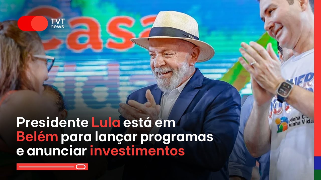 Presidente Lula está em Belém para lançar programas e anunciar investimentos | BPT | 14/05/2025