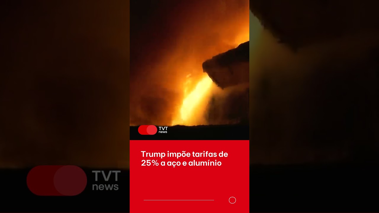Trump impõe tarifas de 25% a aço e alumínio