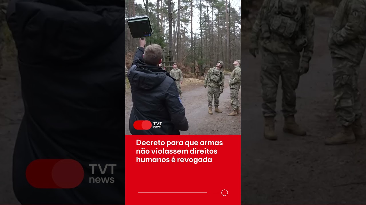 Trump revoga decreto que exigia que armas não violassem direitos humanos no exterior