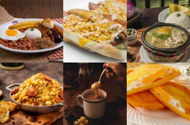 6 combinações estranhas de alimentos da Colômbia