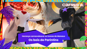 Carnaval com boi-bumbá: os bois Caprichoso e Garantido mantém vivo o Carnaboi