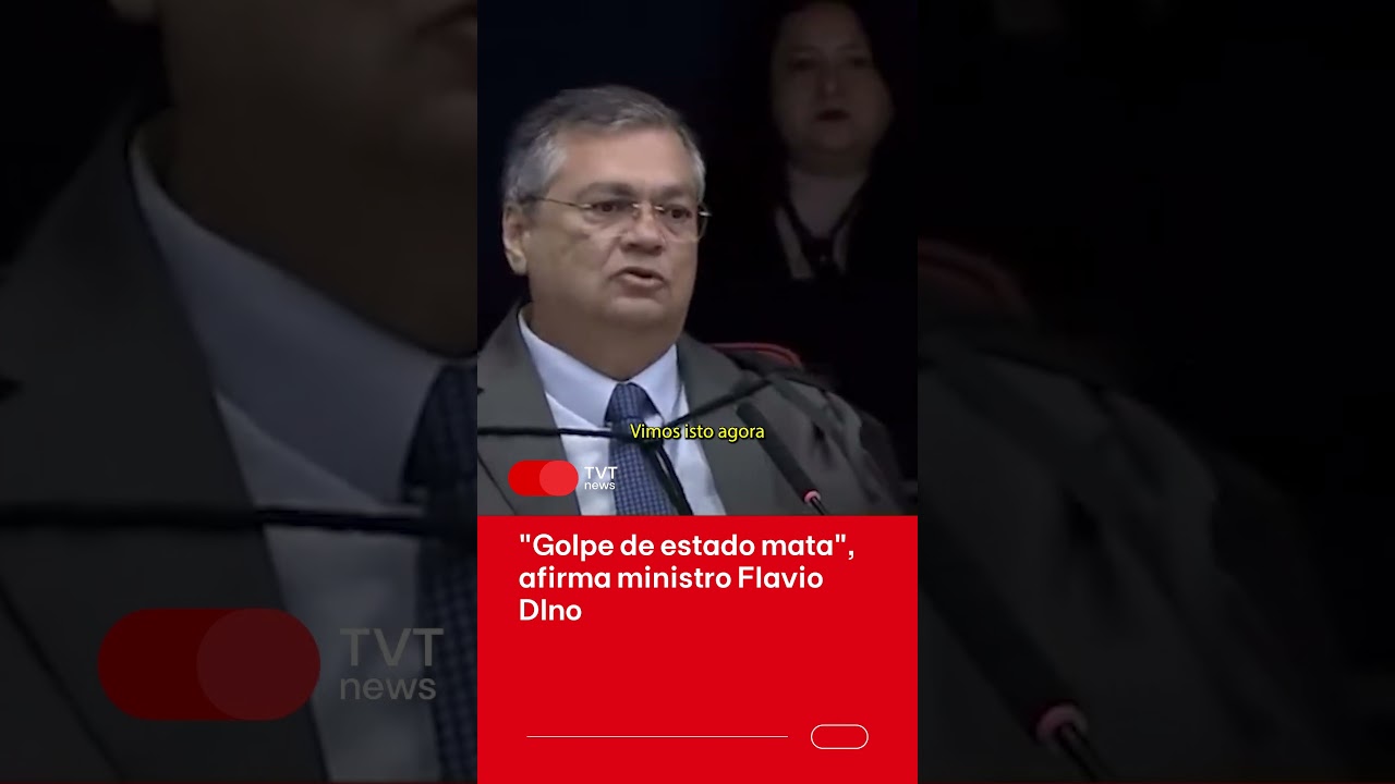 Flávio Dino vota no STF e dispara: “Golpe de Estado mata”