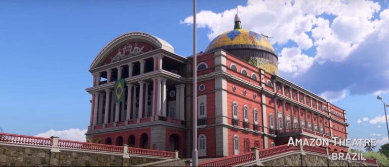 Região amazônica ganha destaque em atualização do jogo Flight Simulator