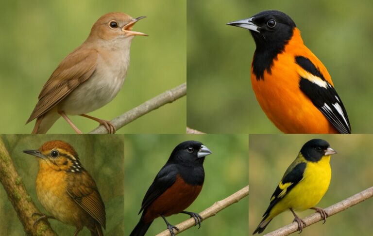 5 pássaros da Amazônia com cantos fascinantes