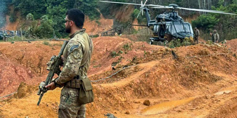 Funai, PF e Ibama combatem garimpo ilegal no Vale do Javari