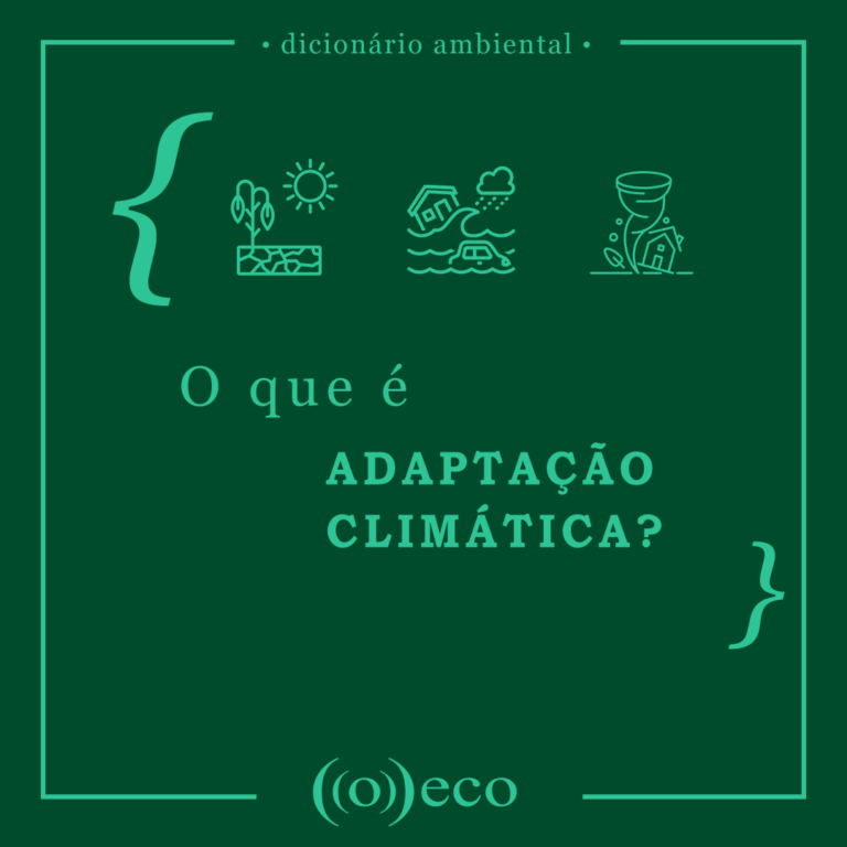 O que é Adaptação Climática