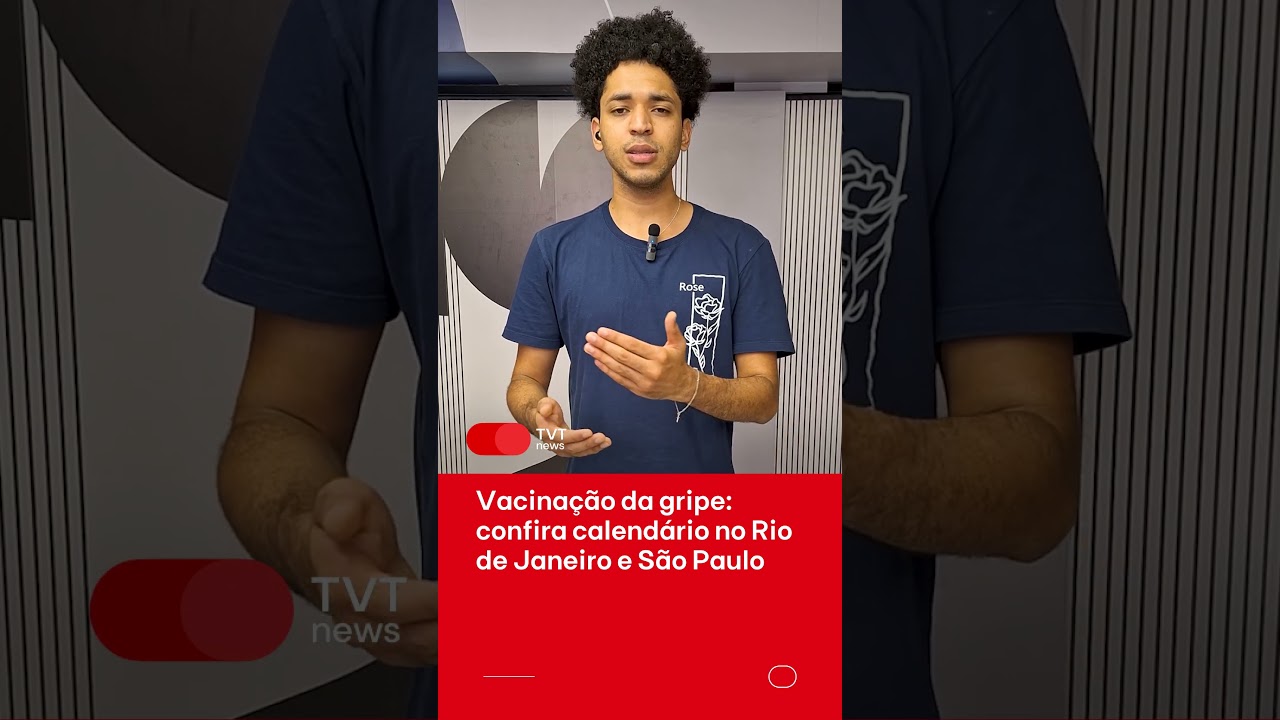 Vacinação da gripe: Confira calendário no Rio de Janeiro e São Paulo