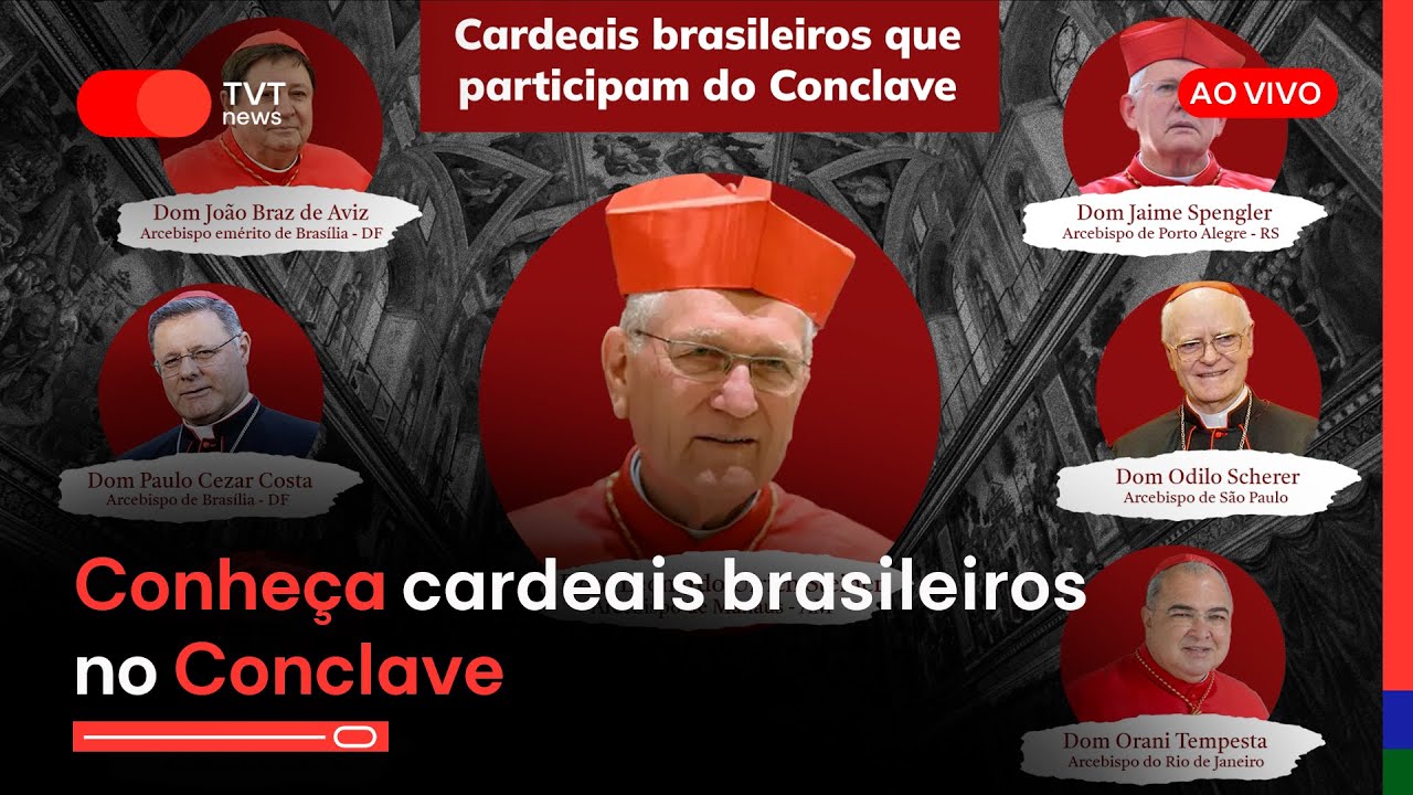 Conheça cardeais que podem se tornar Papa pelo Brasil