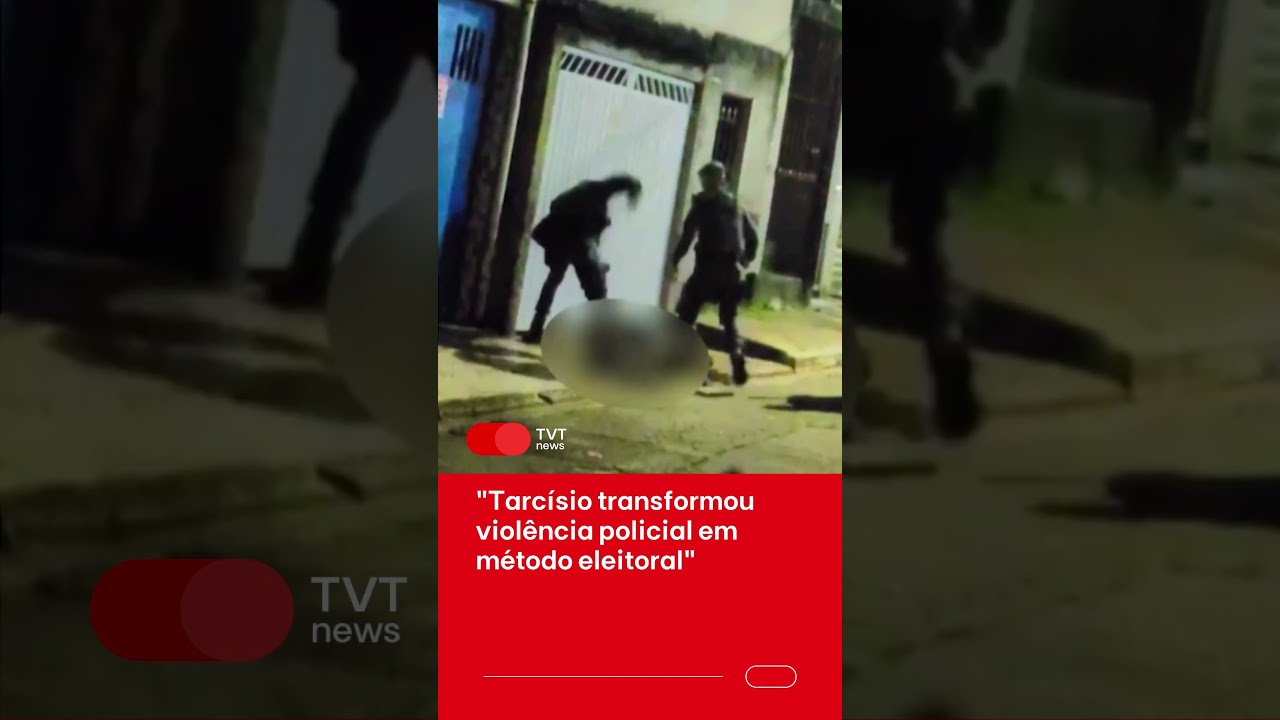Homem é espancado por policiais em SP