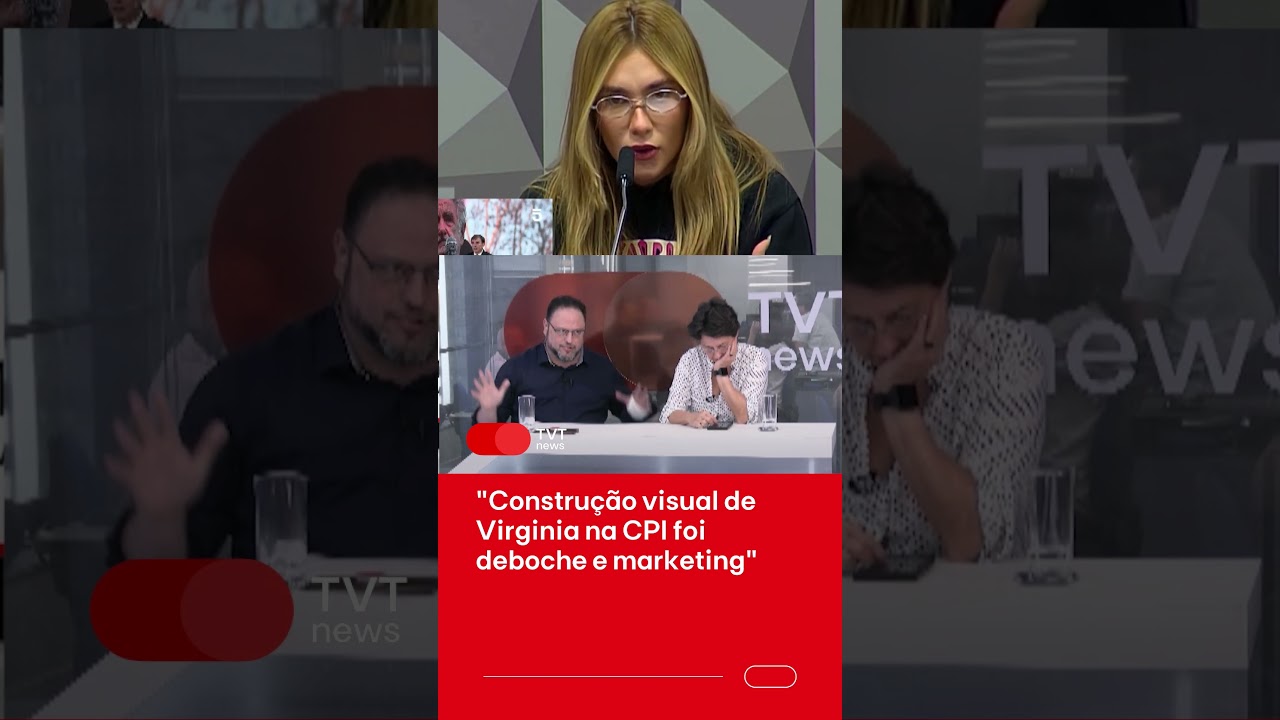 Imagem de mocinha: Virgínia aparece na CPI das Bets diferente do que é nas redes sociais