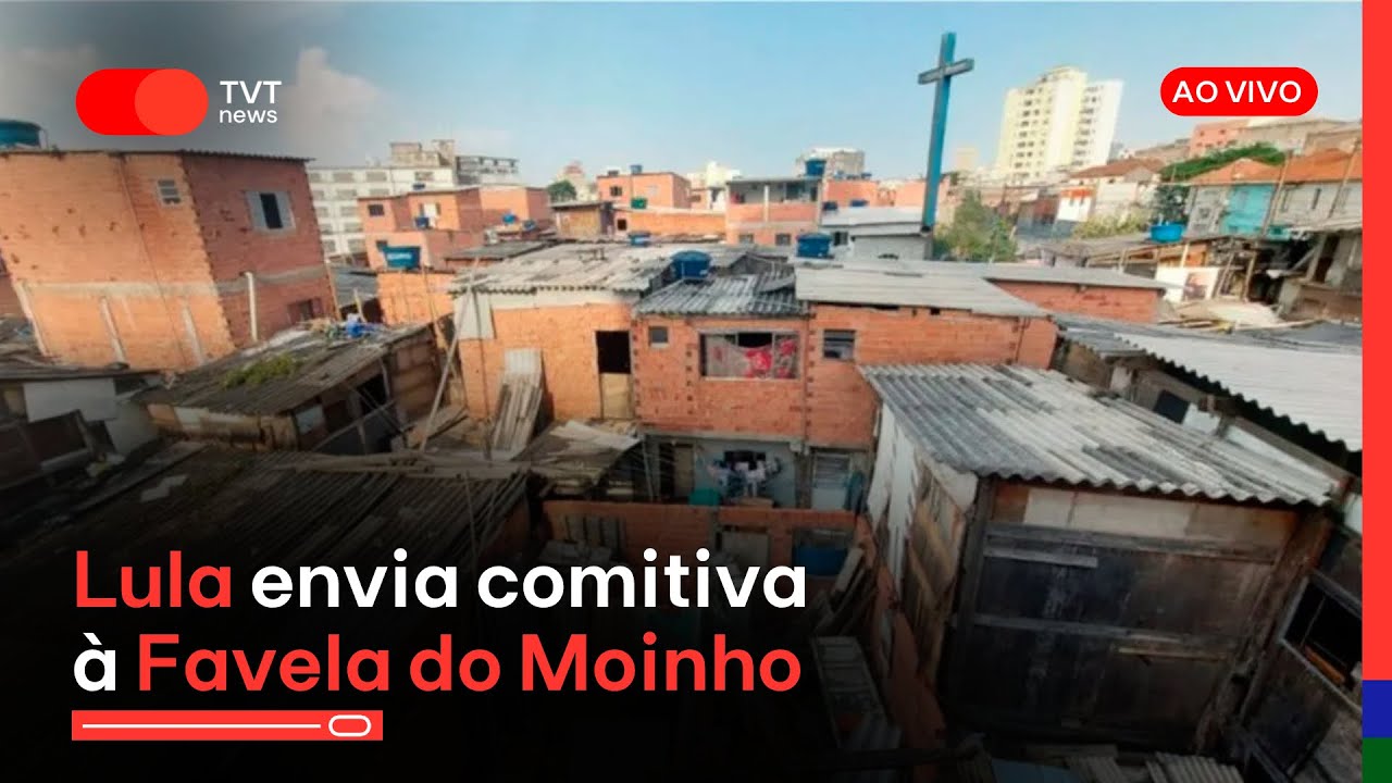 Lula envia comitiva à Favela do Moinho | Jornal TVT News Primeira Edição