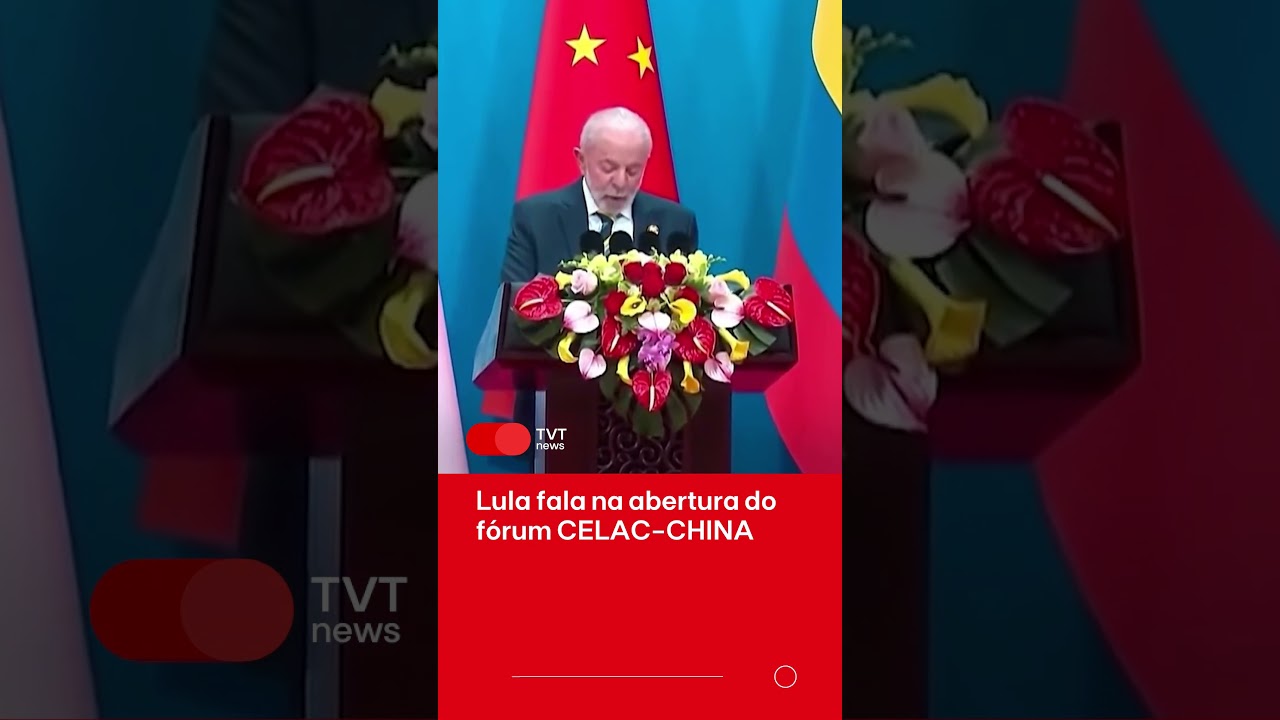 Lula fala na abertura do fórum CELAC-China