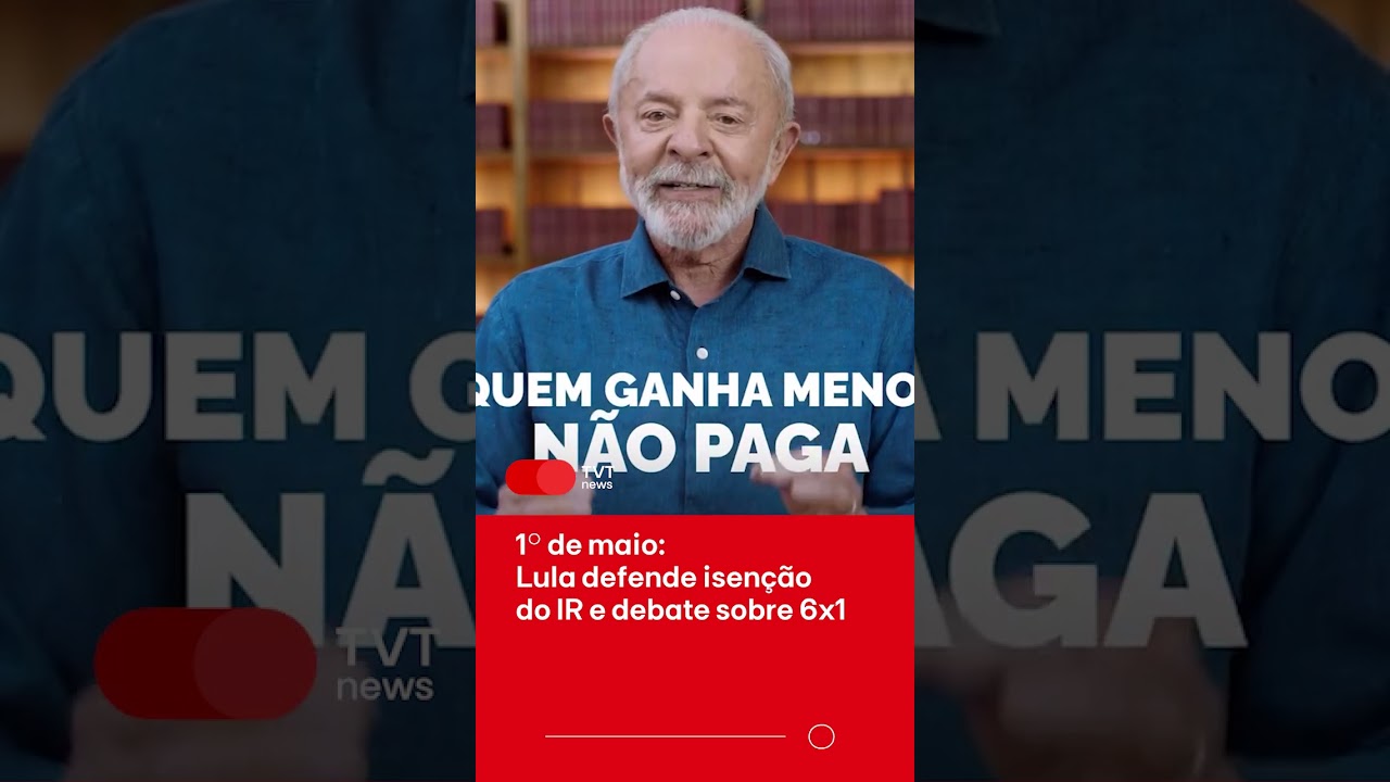 Lula faz pronunciamento e manda recado para os trabalhadores
