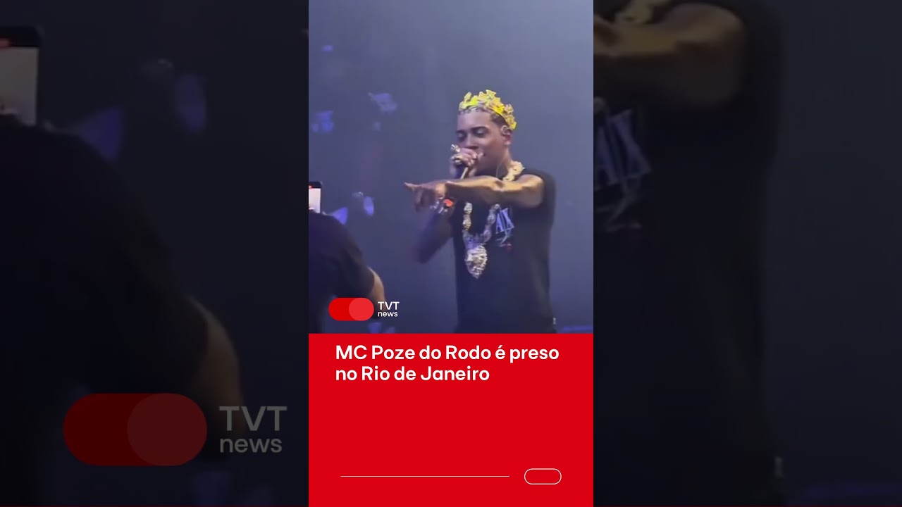 MC Poze do Rodo: Polícia prende o cantor no Rio de Janeiro