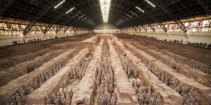 Mais soldados de terracota são encontrados em sítio arqueológico na China