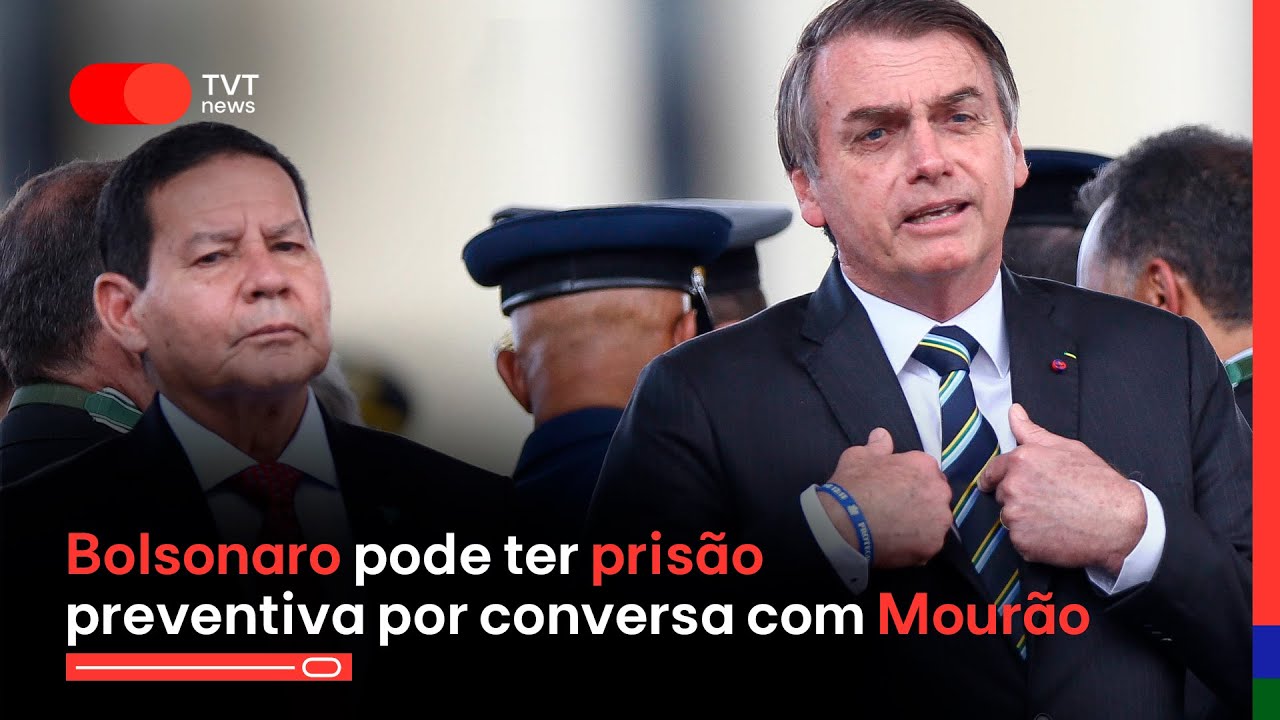Bolsonaro pode ter prisão preventiva por conversa com Mourão | Jornal TVT News 1ª Edição – 29/5/2025