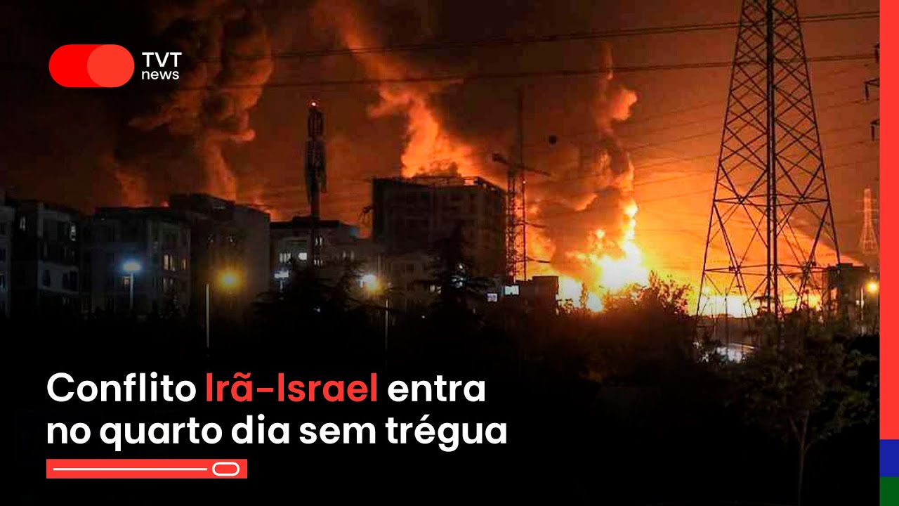 Irã-Israel entra no quarto dia sem trégua | Jornal TVT News 2ª Edição – 16/6/2025