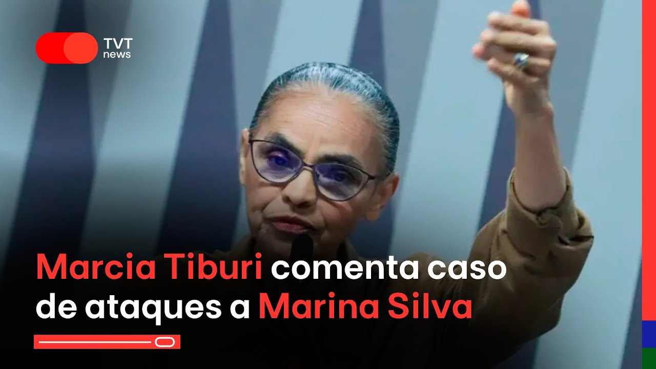 Marcia Tiburi comenta caso de ataques a Marina Silva | Jornal TVT News Segunda Edição