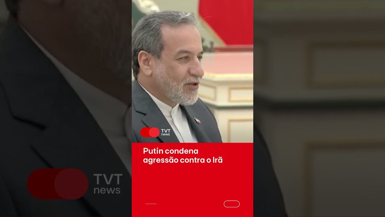 Putin condena agressão contra o Irã
