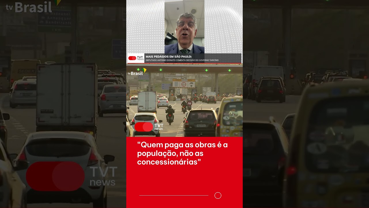 Quem paga as obras é a população, não as concessionárias