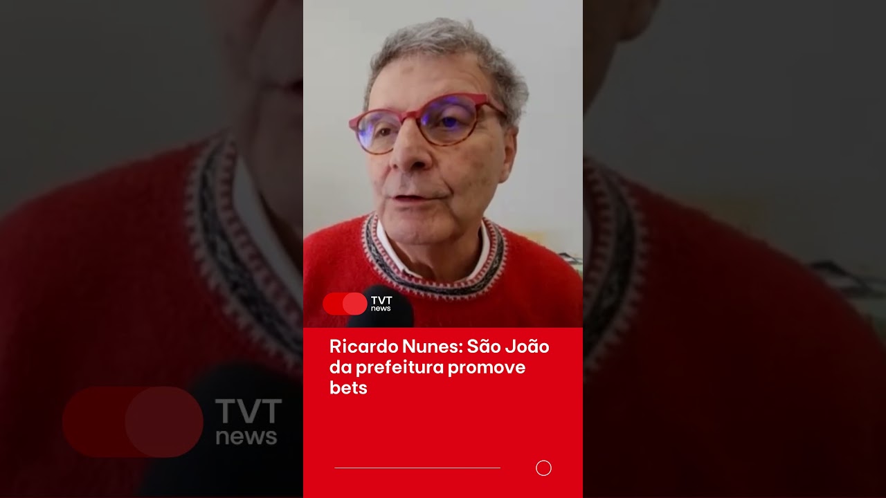 Ricardo Nunes: São João da prefeitura promove bets