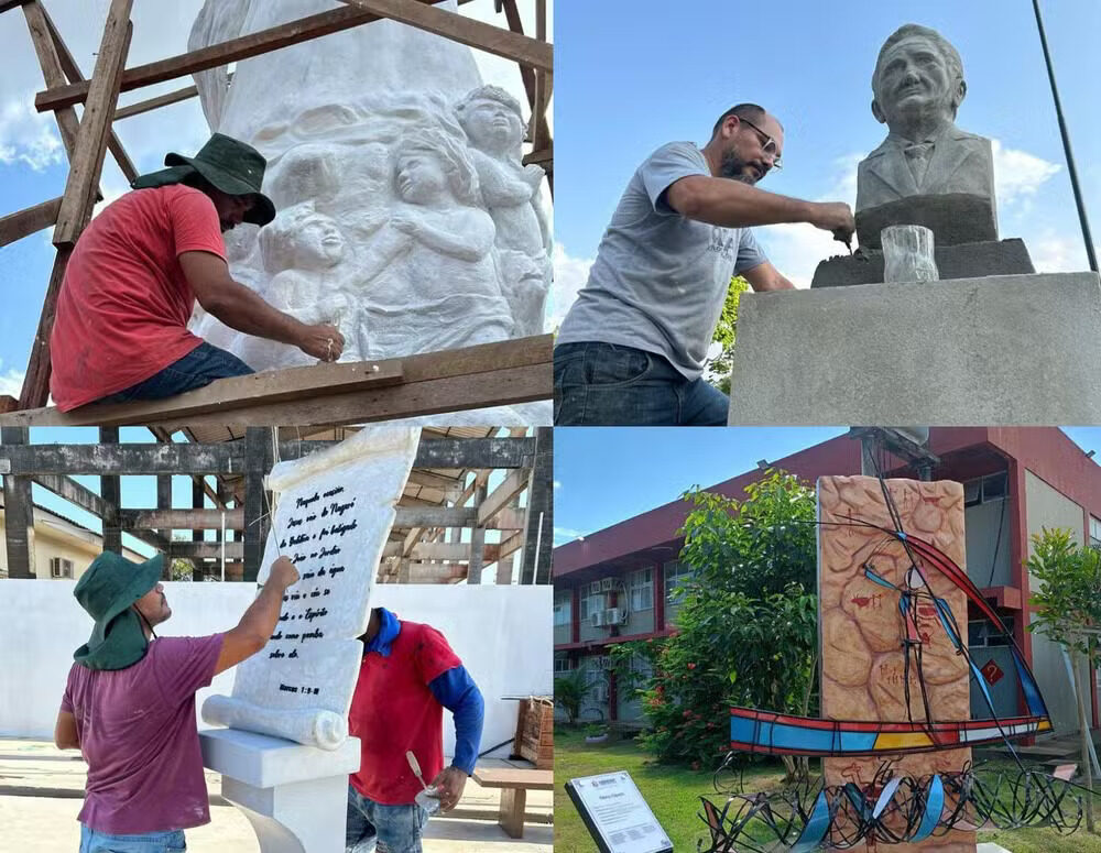 artista cria obras que eternizam cultura do Amapá