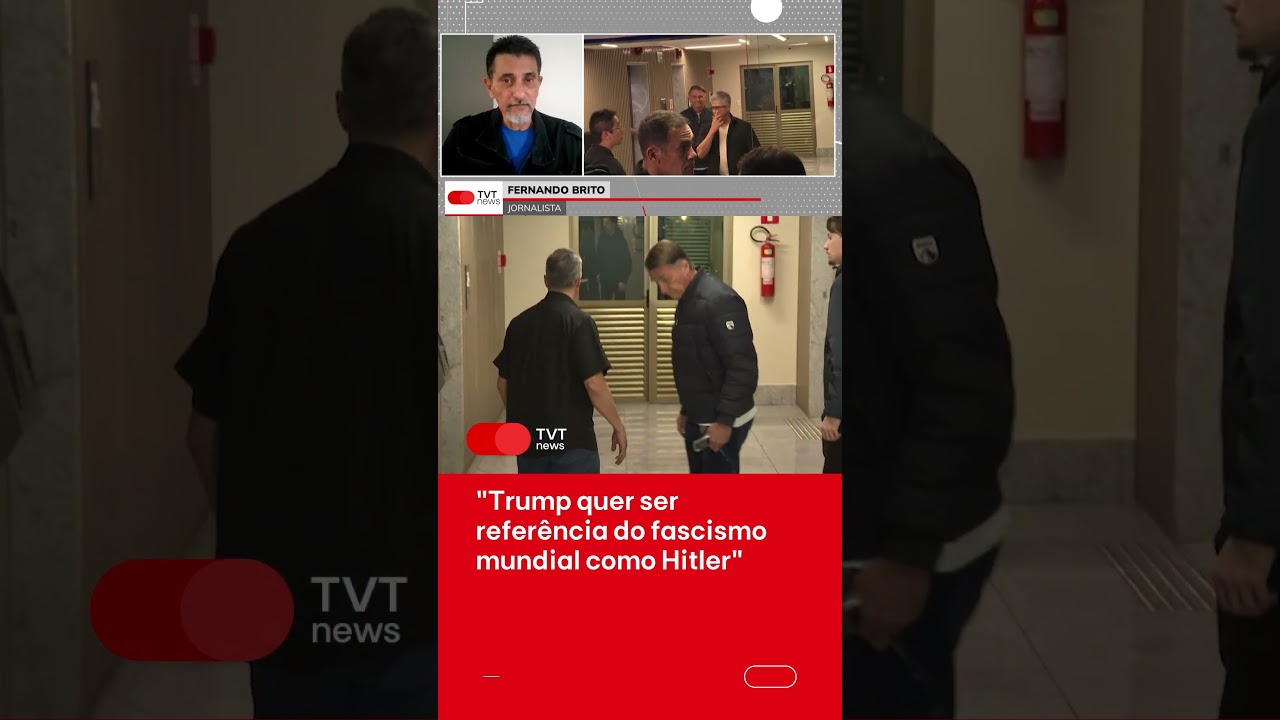 Fernando Brito: “Trump quer ser referência do fascismo mundial como Hitler”