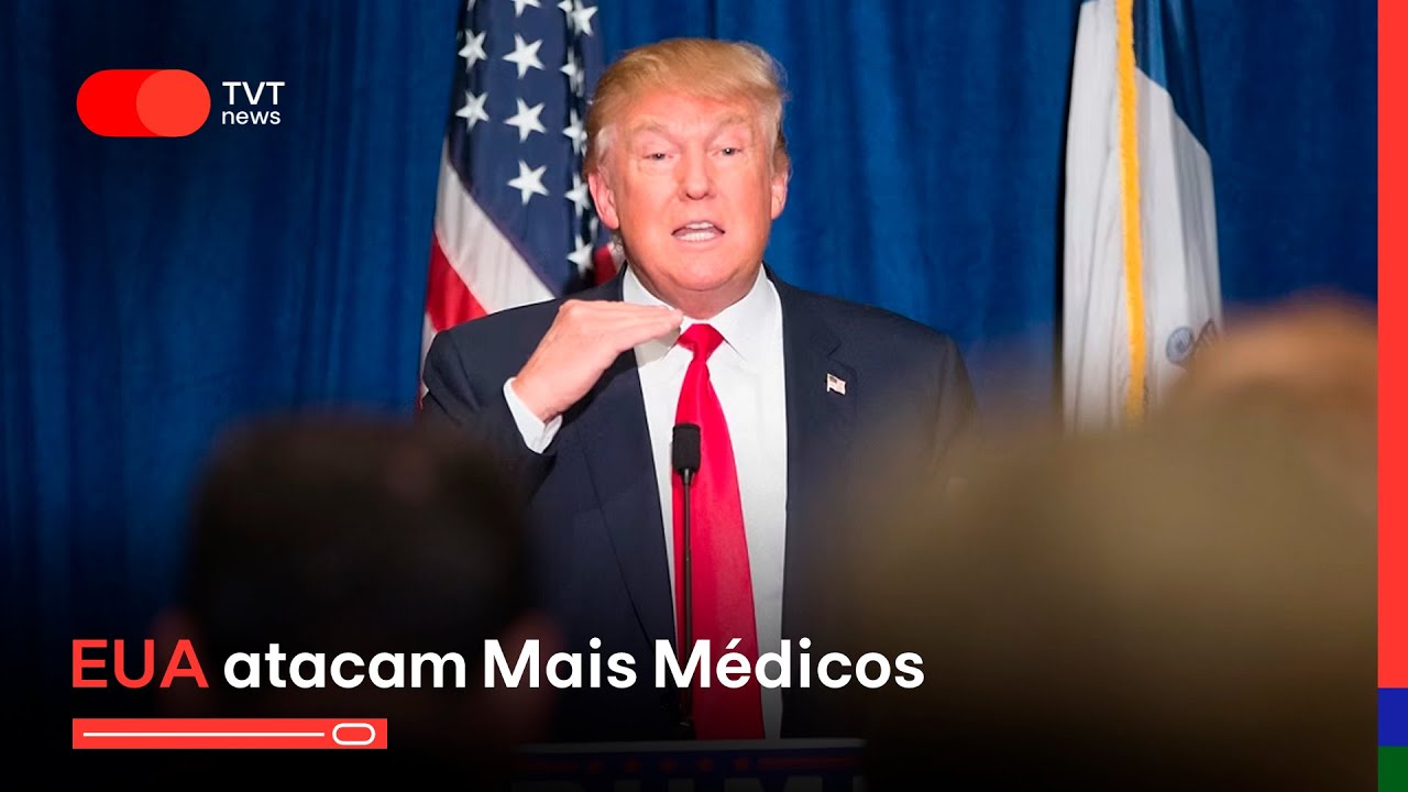 EUA atacam Mais Médicos e Eduardo Bolsonaro ameaça | Jornal TVT News 1ª Edição – 14/8/25