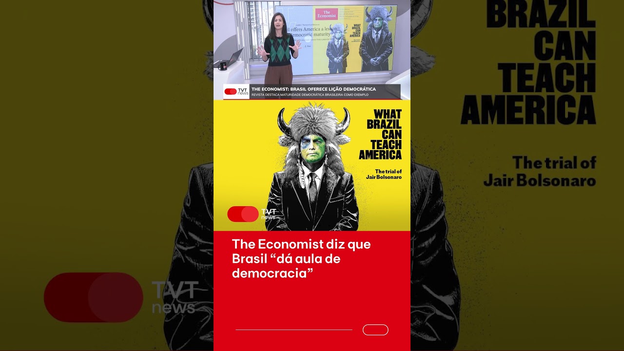 The Economista que diz julgamento de Bolsonaro é uma lição democrática para os EUA