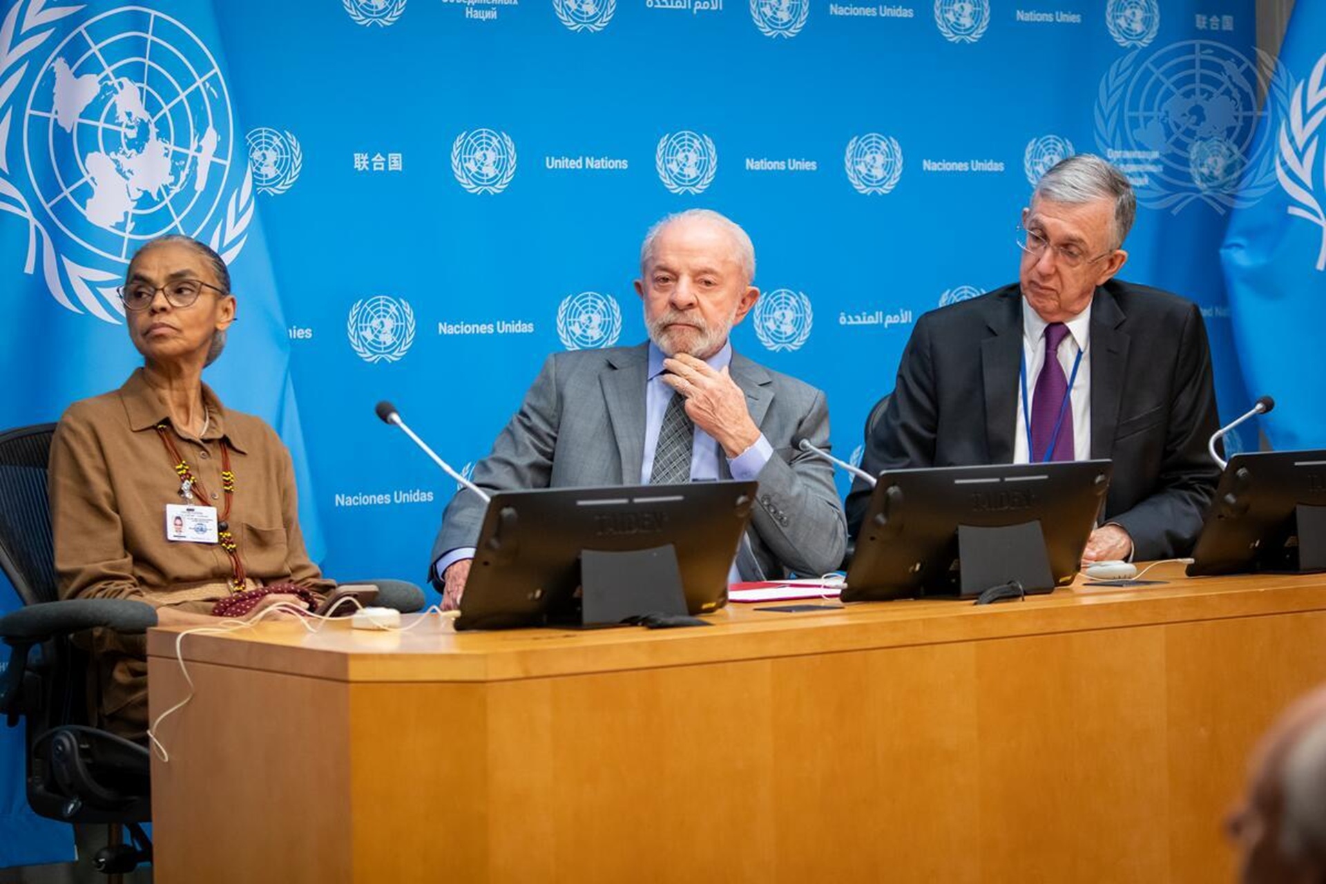 Com 75% das nações ainda devendo suas metas climáticas, Lula faz apelo em cúpula temática na ONU