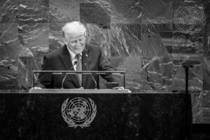 Na ONU, Trump chama mudança climática de “fraude” e diz que energia limpa é uma “piada”