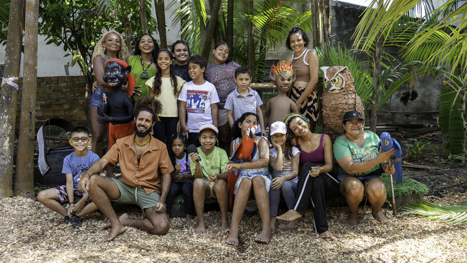 Crianças ocupam Yellow Zones da COP30 em Belém