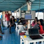 estudantes de Geofísica localizam embarcações naufragadas