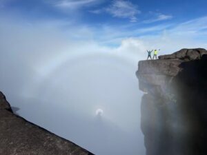 uma “janela natural” no Monte Roraima