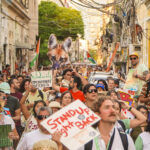 Ato em Santa Marta cobra fim da exploração de combustíveis fósseis