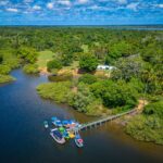 Falta de água, banheiro e peixes pode complicar a conservação