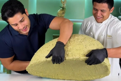 Ovo de Páscoa criado por empresário de RO chega à R$ 35 mil