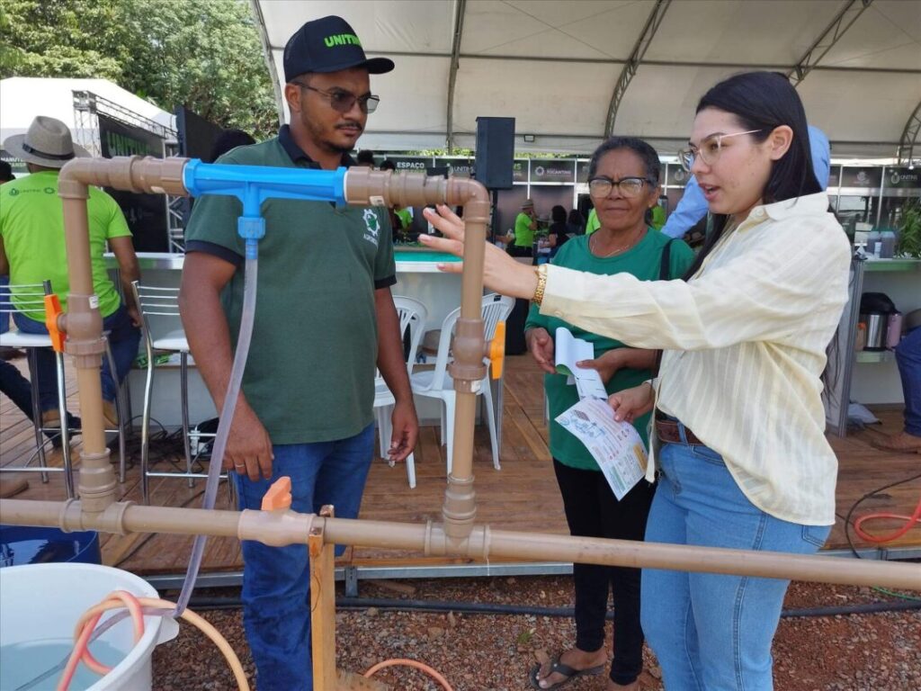 Sistema de fertirrigação é apresentado em TO à produtores
