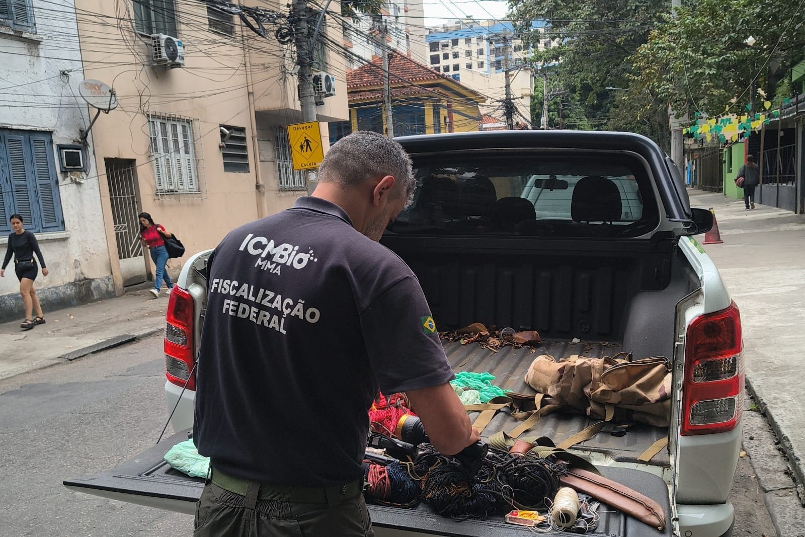 Caçadores são presos em flagrante no Parque Nacional da Tijuca