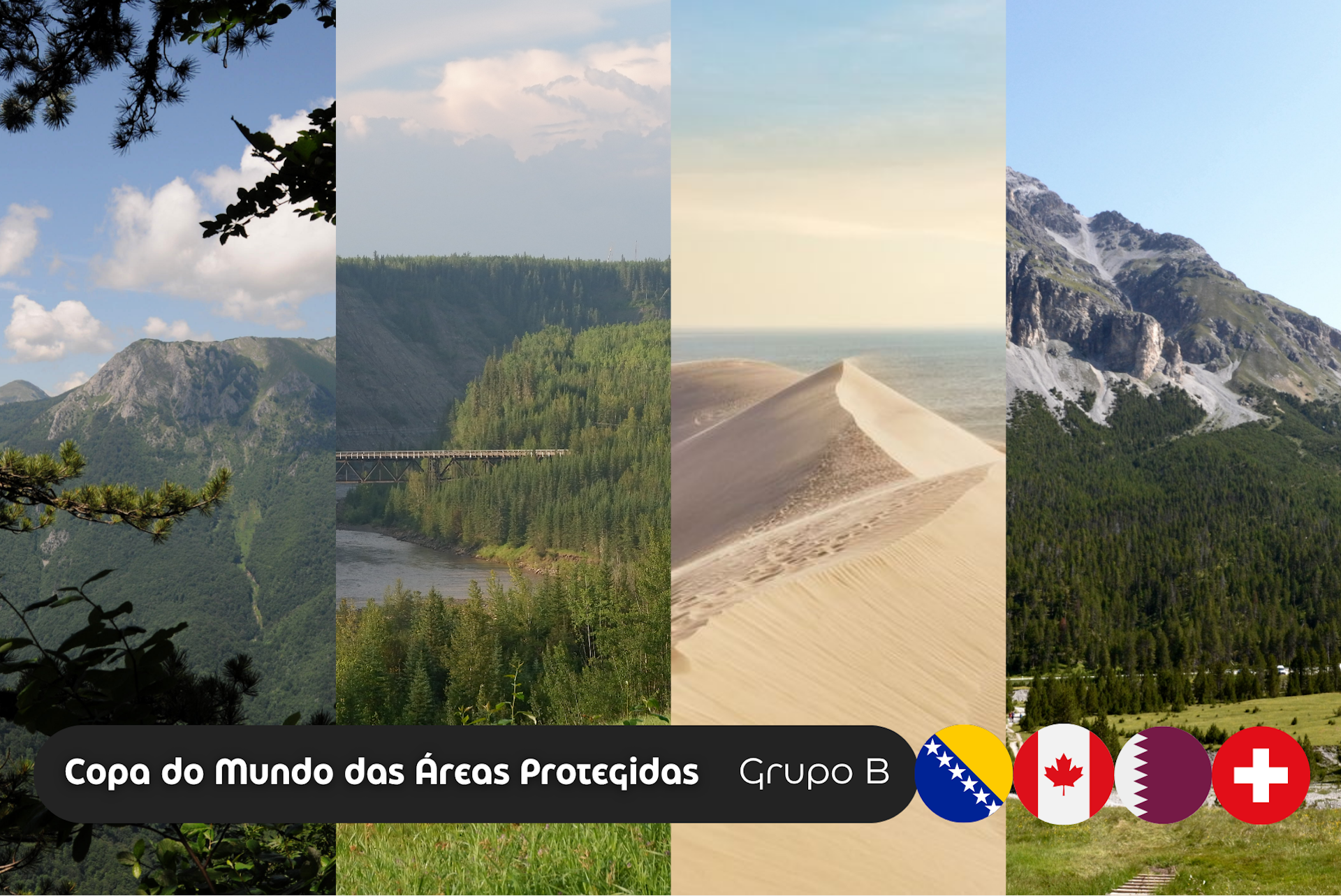 Copa do Mundo das Áreas Protegidas: Grupo B