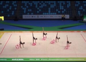 Joelma embala vitória do Brasil no Pan-Americano de Ginástica Rítmica