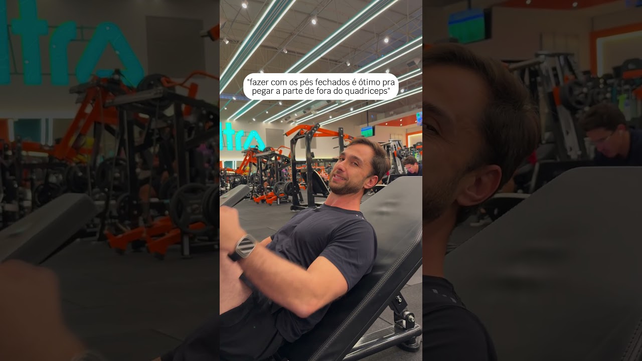 Mito e verdade no leg press! #academia #emagrecimento #treinofeminino