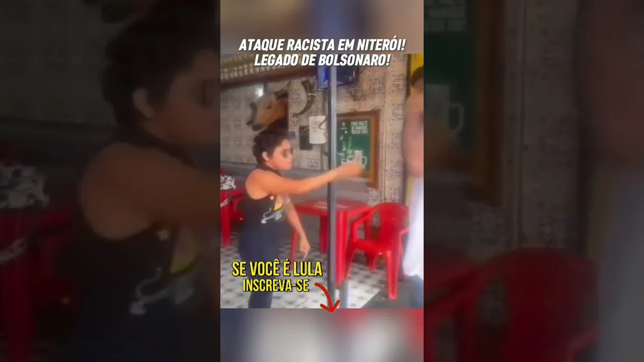 ATAQUE RACISTA E H0MOFÓBICO EM NITERÓI ESCANCARA LEGADO B0LSONARISTA!!