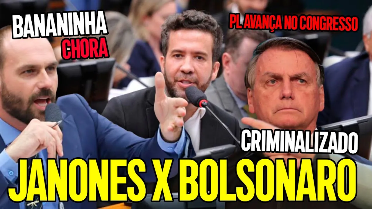 🔥JANONES ESMAGA B0LSONARISTAS🔥 Projeto coloca TODOS eles na prisão e causa pânico!!