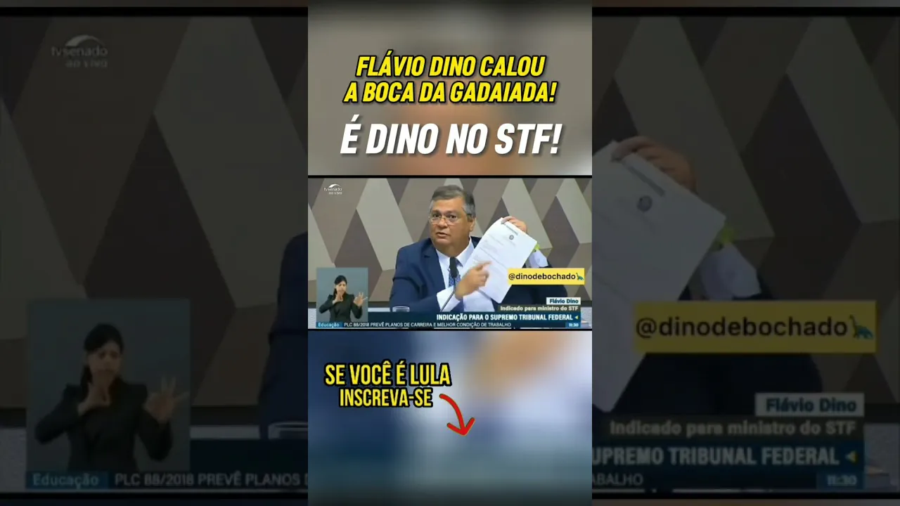DINO DESMENTE B0LSONARISTAS AO VIVO!!