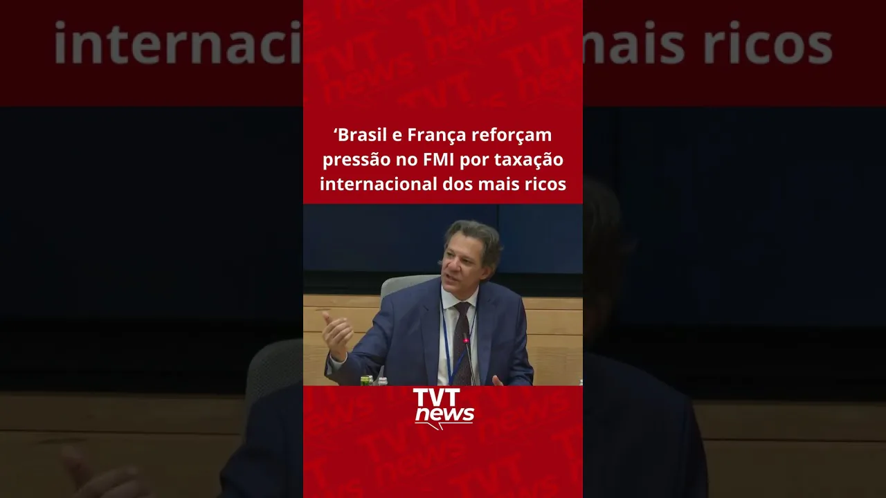 Brasil e França reforçam pressão no FMI por taxação internacional dos mais ricos