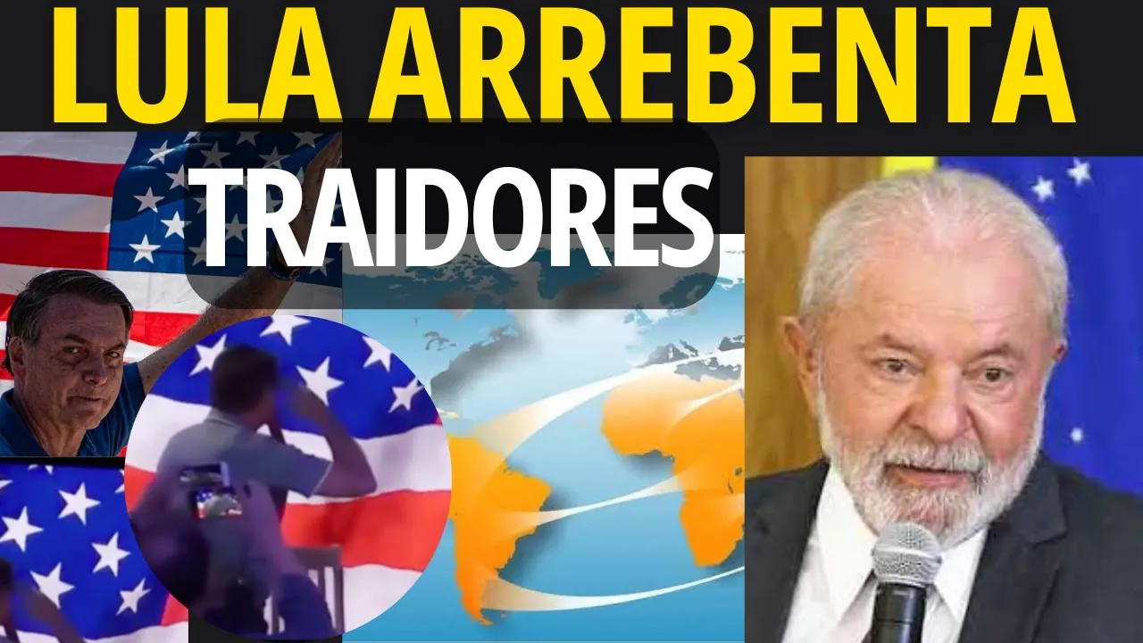 LULA JANTA BOLSONARO EM DISCURSO DE LÍDER MUNDIAL!! TRAIÇÃO À PÁTRIA É EXPOSTA AO VIVO!!