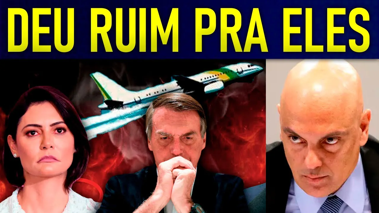 B0LSONARO FURlOSO COM MICHELLE!! O PAU CANTOU NA FAMILÍClA!! AVIÃO DE FUGA SERÁ USADO?? PF MONITORA!