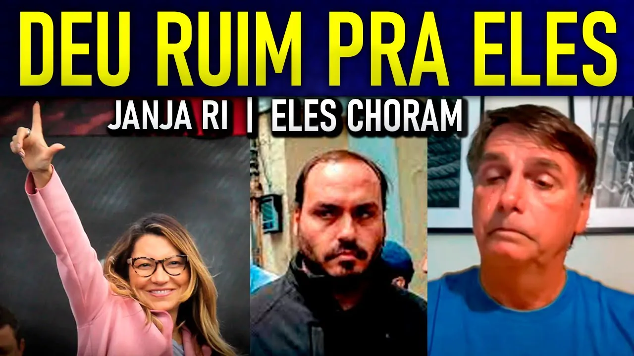 CARLOS B0LSONARO MANDA ATACAR JANJA E LEVA A PIOR INVERTIDA!! B0LSONARO EM PÂNlCO SÓ FALTOU CHORAR